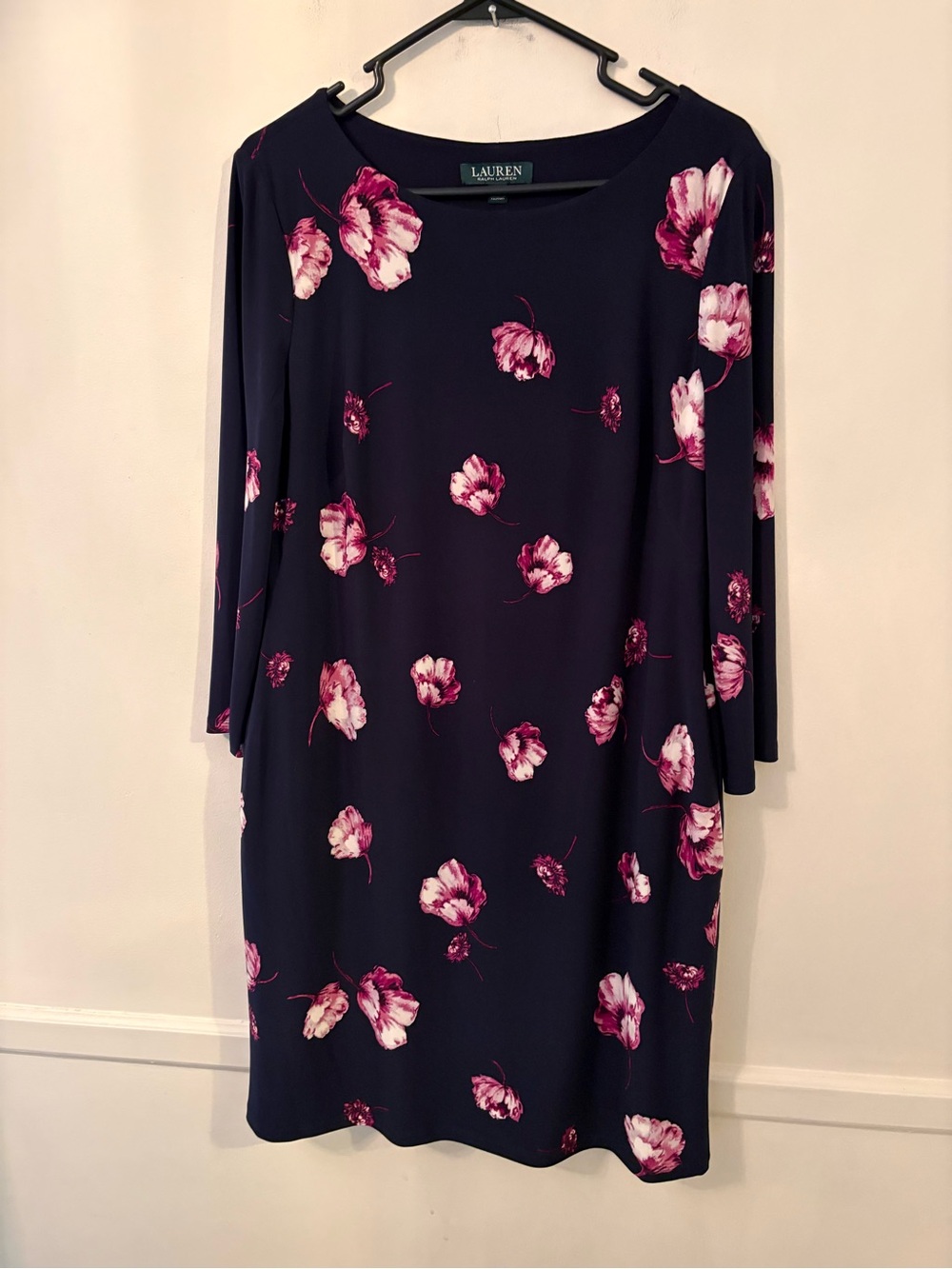 Lauren Ralph Lauren Floral Dress w Long Sleeves and Pockets-Sz 12